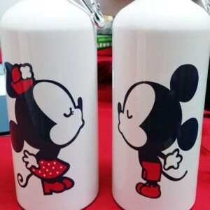 White Customized Sipper Water Bottle