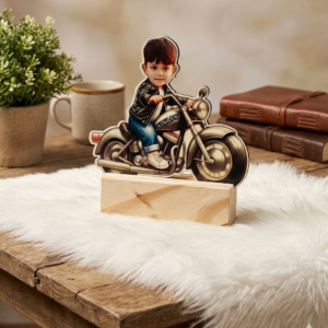Cool Bike Personalized Caricature