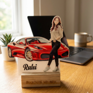 Cool Personalized With Car Caricature