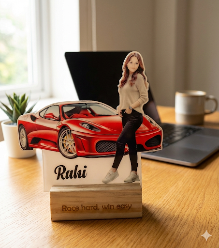 Cool Personalized With Car Caricature