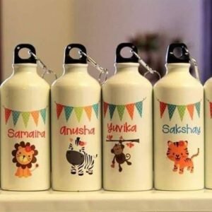 Yellow Customized Sipper Water Bottle