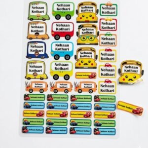 Personalized Car Peppy UV Stickers