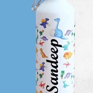 Customized Name Printed Sipper Water Bottle