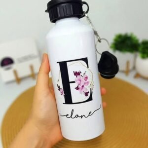 Customized Name Printed Sipper Water Bottle