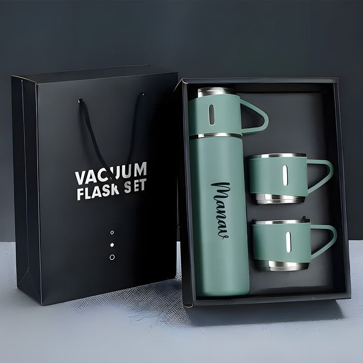 Vacuum Flask Set With Name